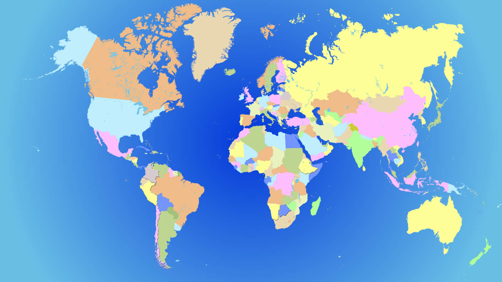 Imagen que muestra los países del mundo