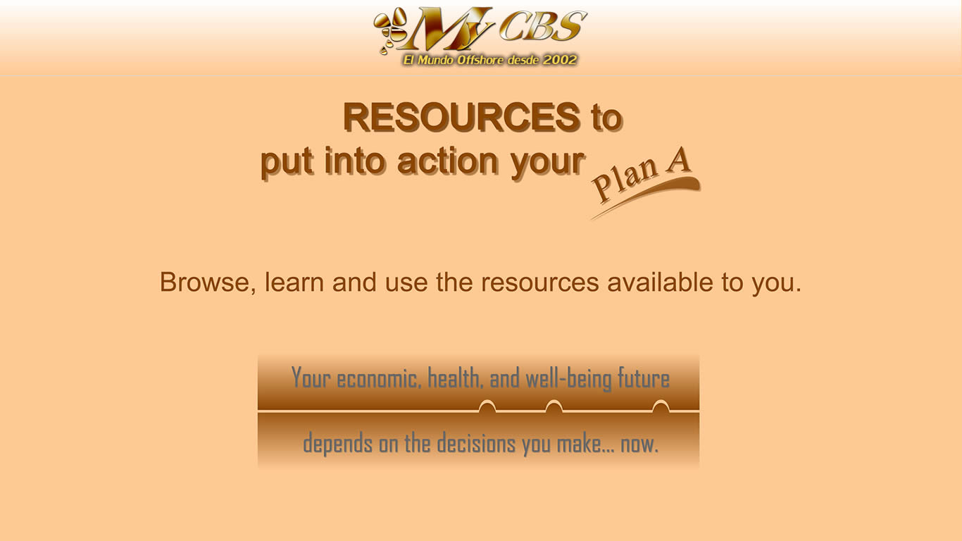 Resources at your disposal Text on orange background, offering free resources and tools for the reader to put Plan A into action.