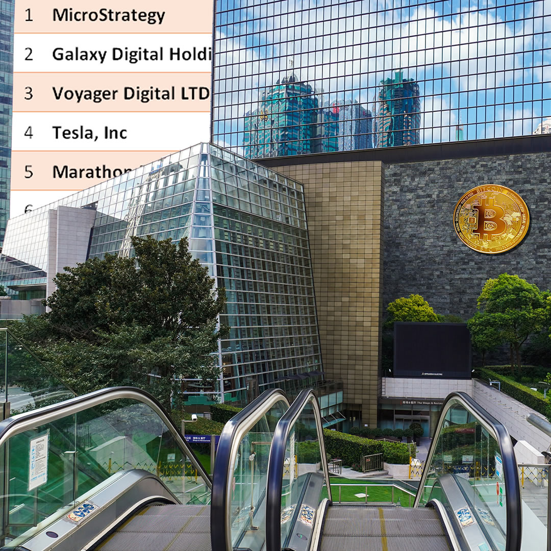 Centro Financiero de Shanghai con un listado de inversores institucionales como fondo