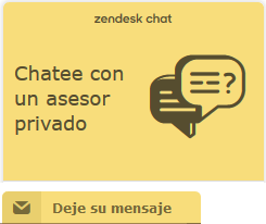 Chatee o déjenos un mensaje off-line