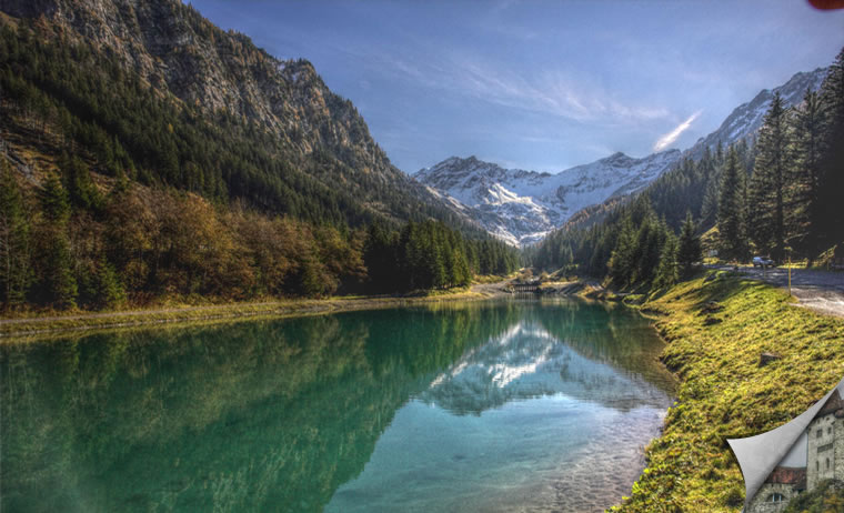 Al pie de los Alpes de Liechtenstein