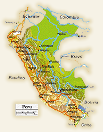 Mapa del Perú