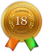 emblema de 18 aniversario