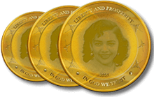 monedas de oro